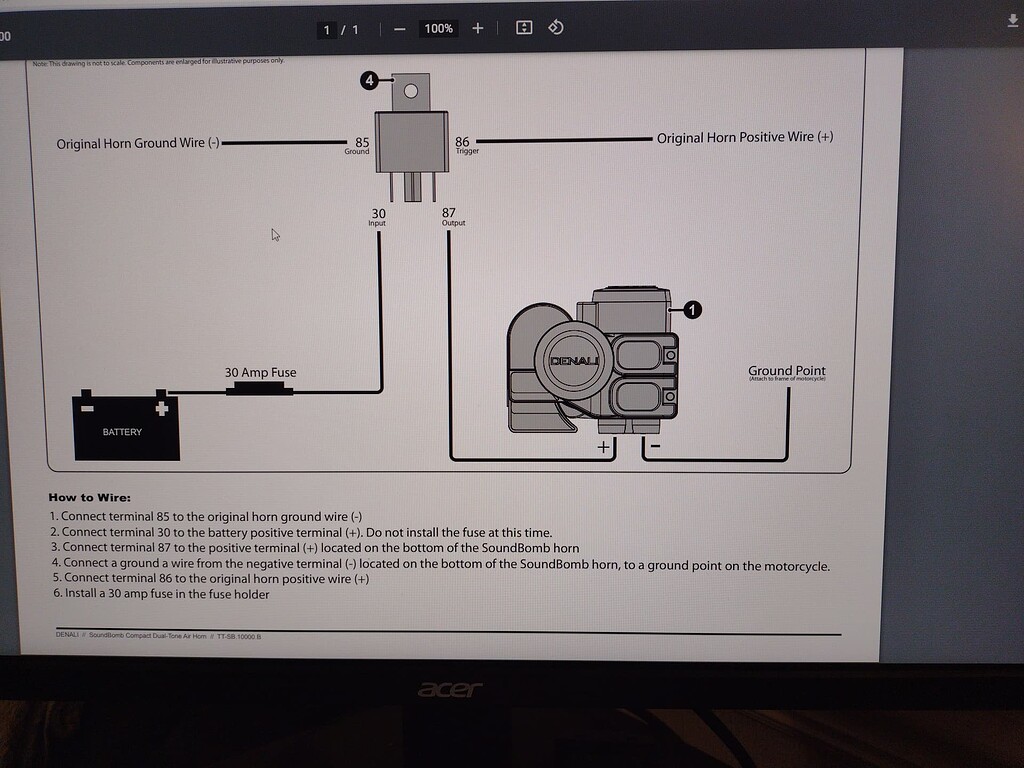 Denali Mini Soundbomb Relay The Triumph Motorcycle Forum
